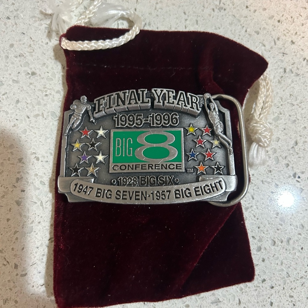Big 8 Final Year Conference Belt Buckle